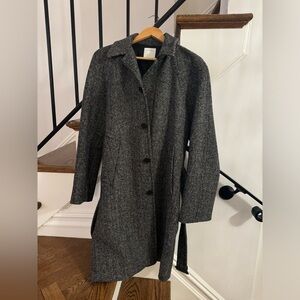 Sandro XS mens gray coat